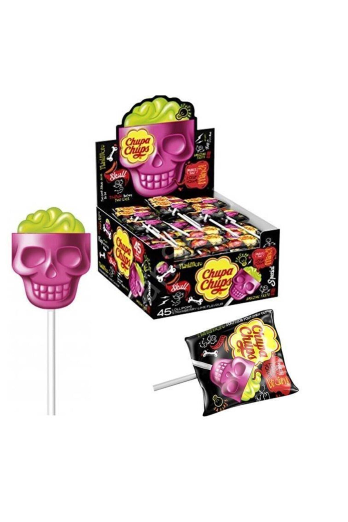 Chupa Chups 3d Skull Şekerleme 25 Adet 15g - Fiyatı, Yorumları