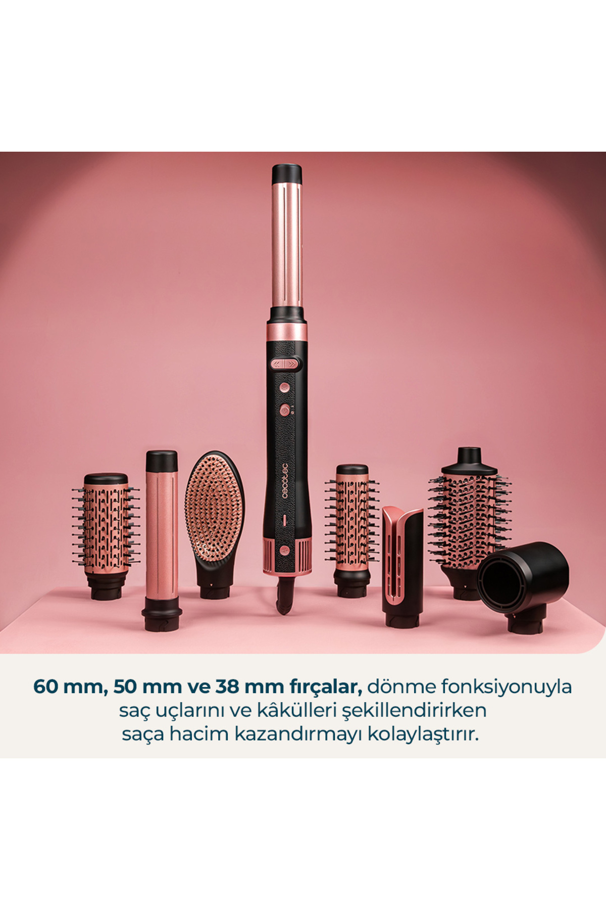 Speak Master シリーズ 1-6 セット CECOTEC Ceramiccare 8In1 Saç Şekillendirme Seti | Çok Başlıklı Fön