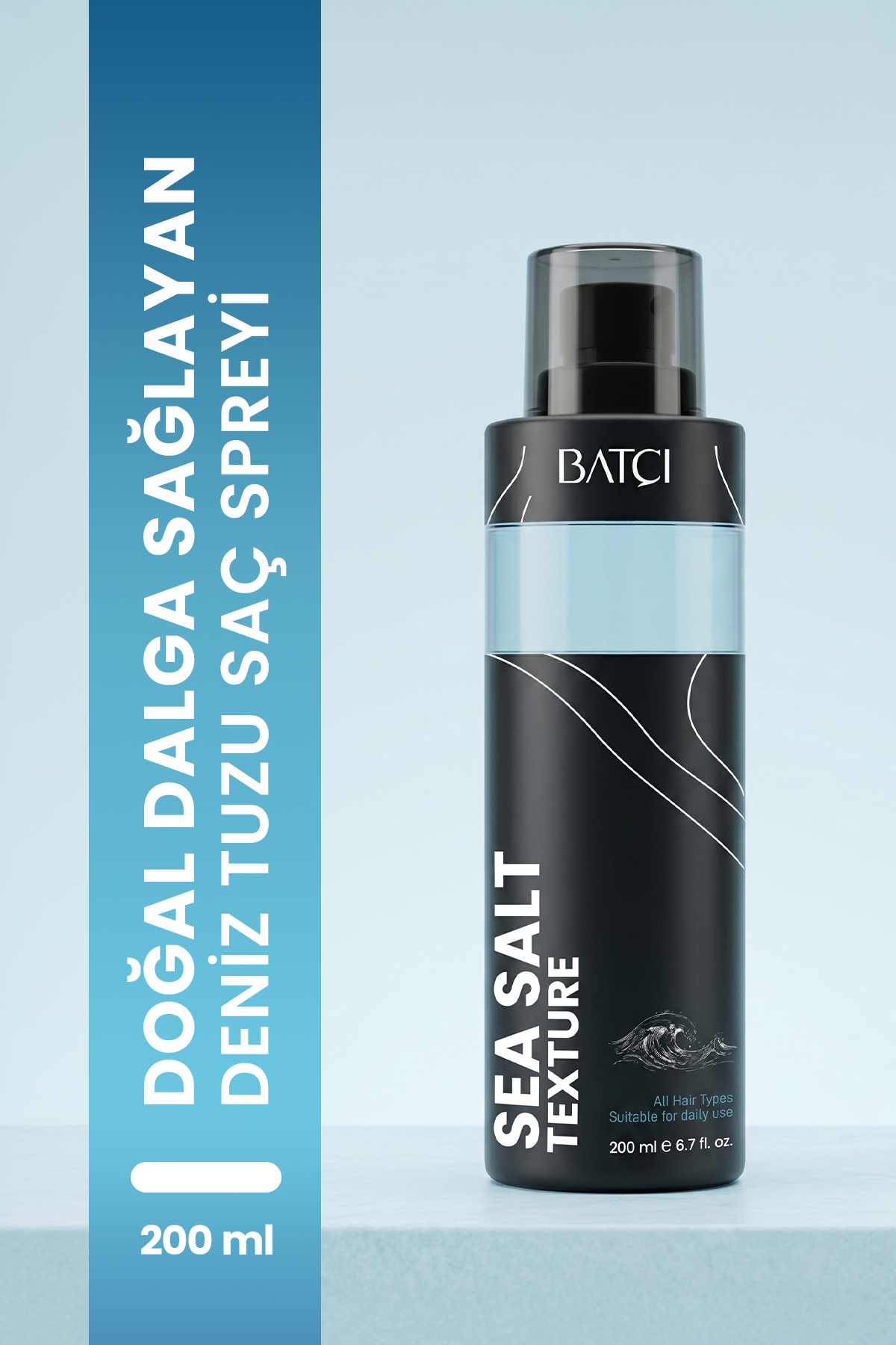 Batçı Hair Atelier Hacim Ve Dolgunluk Veren Deniz Tuzu Saç Spreyi 200 ml — 8684808759074