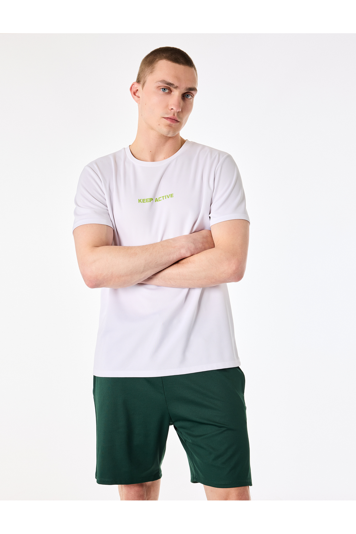 Koton Beli Bağlamalı Basic Şort görsel 2