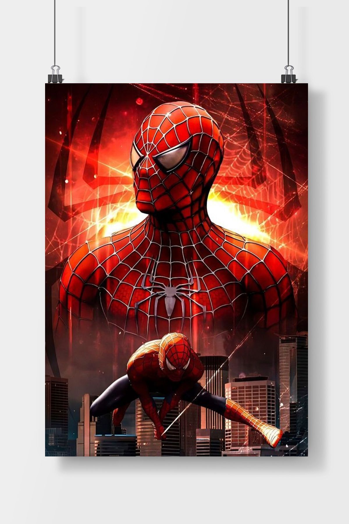 Luna Marissa Spiderman Örümcek Adam Tv Film Poster Çerçevesiz