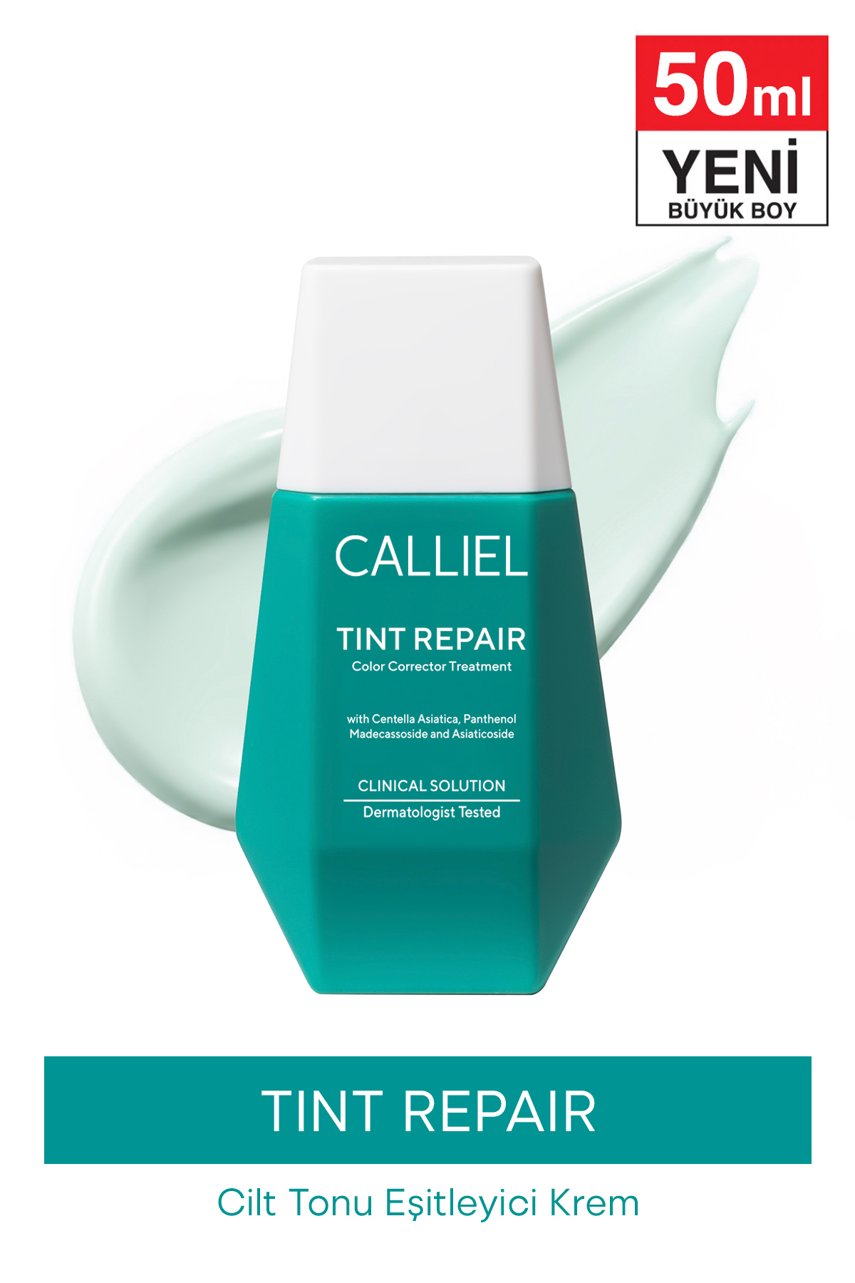CALLİEL Tint Repair Centella Özlü Bariyer Onarıcı, Yatıştırıcı, Kızarıklık Karşıtı Ton Eşitleyici Krem 50 ml - Fiyatı, Yorumları