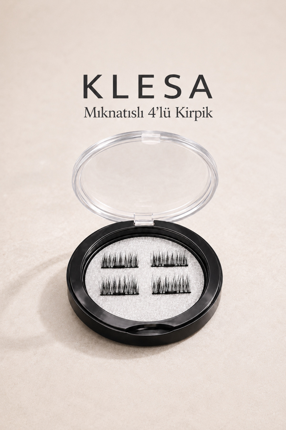 KLESA 4’lü Mıknatıslı Takma Kirpik Seti Doğal ve Dolgun Görünüm - Fiyatı, Yorumları