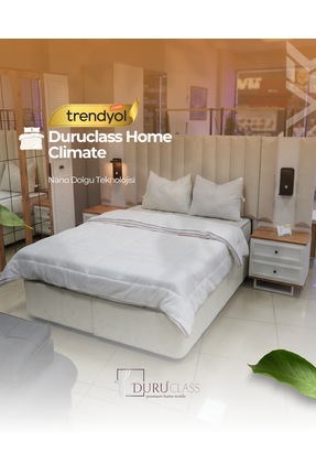DURUCLASS Lamirahome Çift Kişilik yazlık KLİMA Yorgan Premium 195*215 - Dört ...