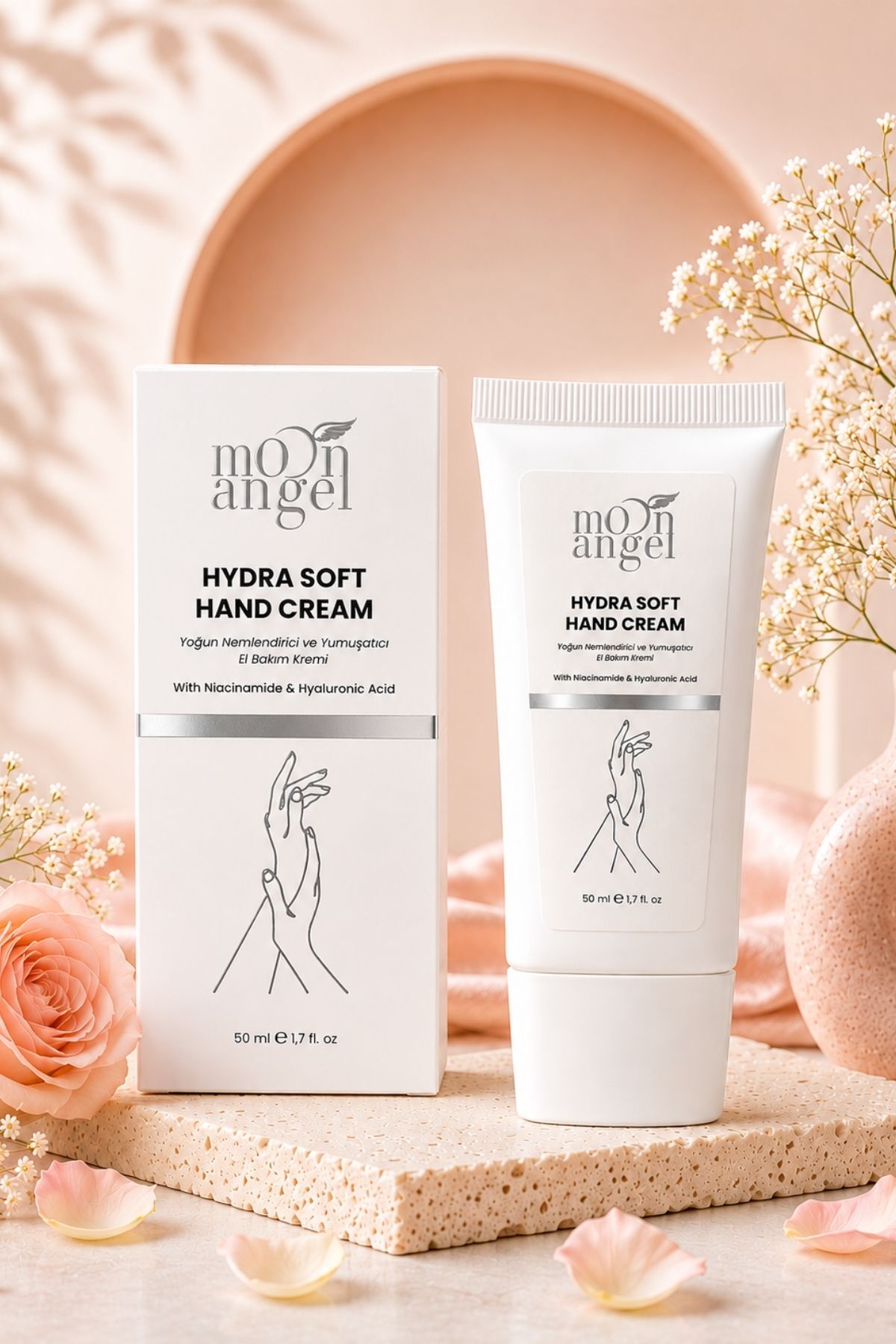 Yoğun Nemlendirici ve Yumuşatıcı El Kremi (Niacinamide Hyaluronic Acid) 50 ml — görsel 1