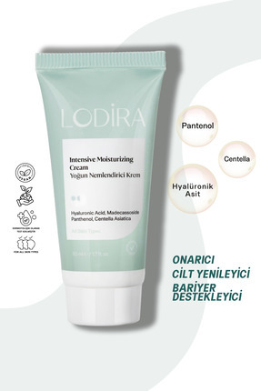 Lodira Cosmetic Yoğun Nemlendirici ve Bariyer Destekleyici Krem – Cilt Koruyu...