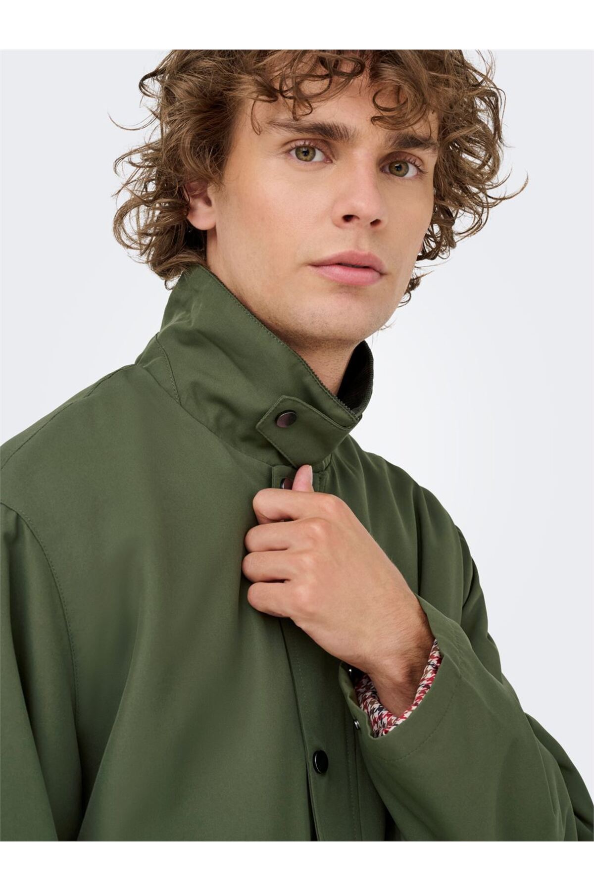 Only & Sons ONSKOSMO PADDED JACKET OTW VD Erkek Yeşil Ceket - 22034856 görsel 2