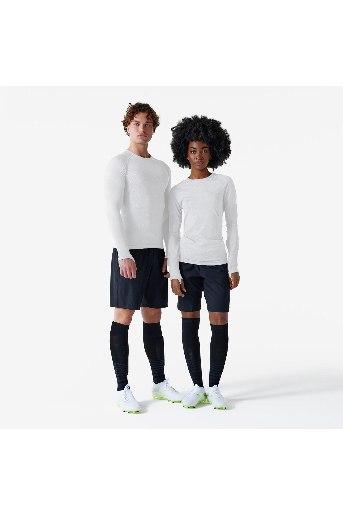 Decathlon Kipsta Futbol Uzun Kollu Termal İçlik - Beyaz - Keepdry görsel 8