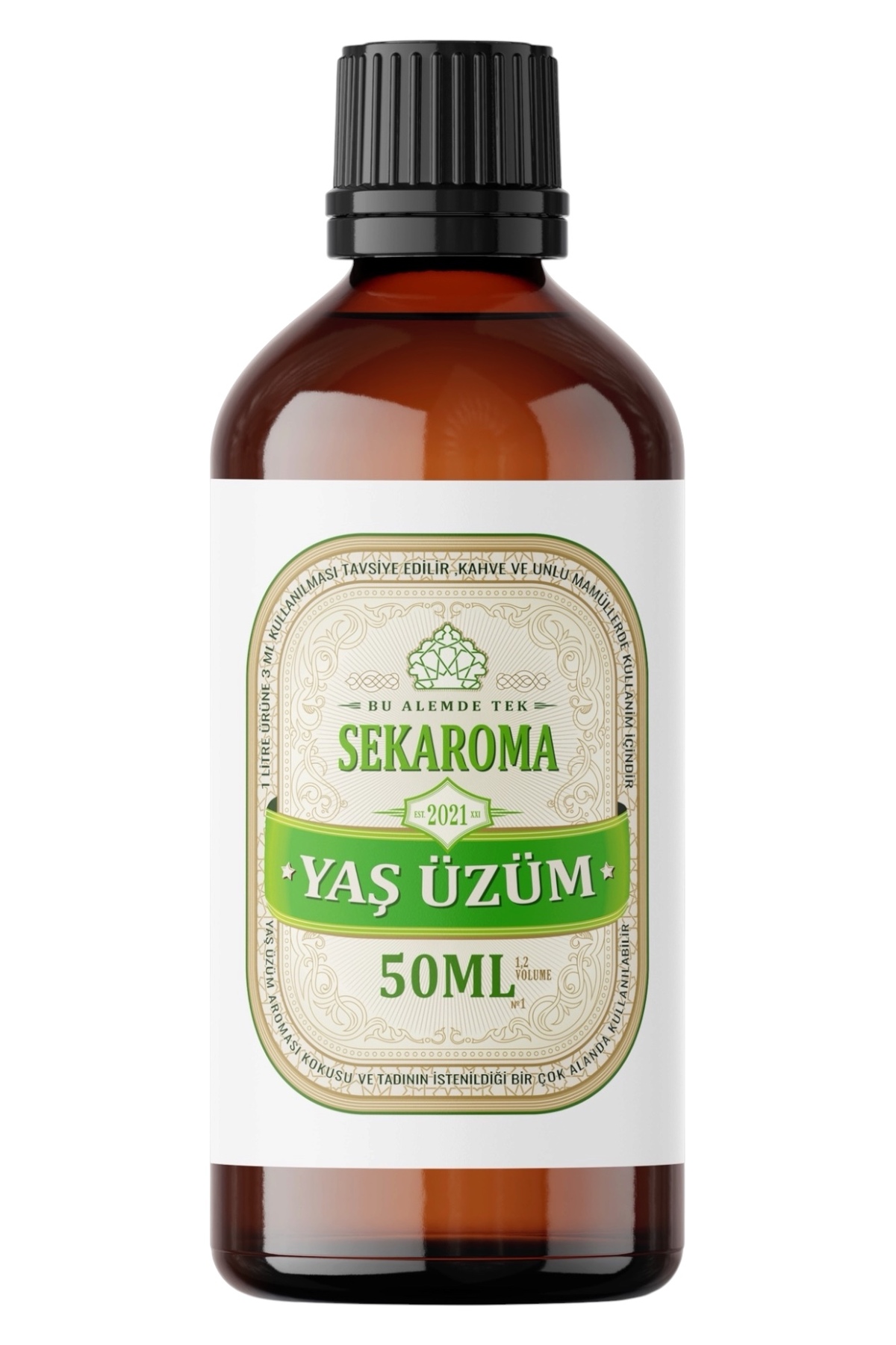 Sek Aroma Tekirdağ Yaş Üzüm Aroması 50 ML - Fiyatı, Yorumları