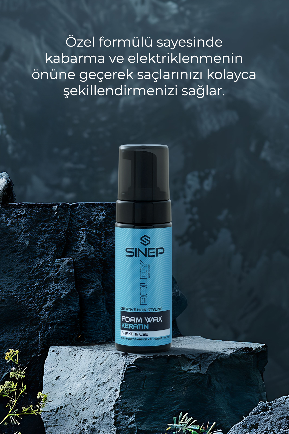 FOAM WAX 150 ML KERATIN — SINEPWAX — تصویر 3 از 5