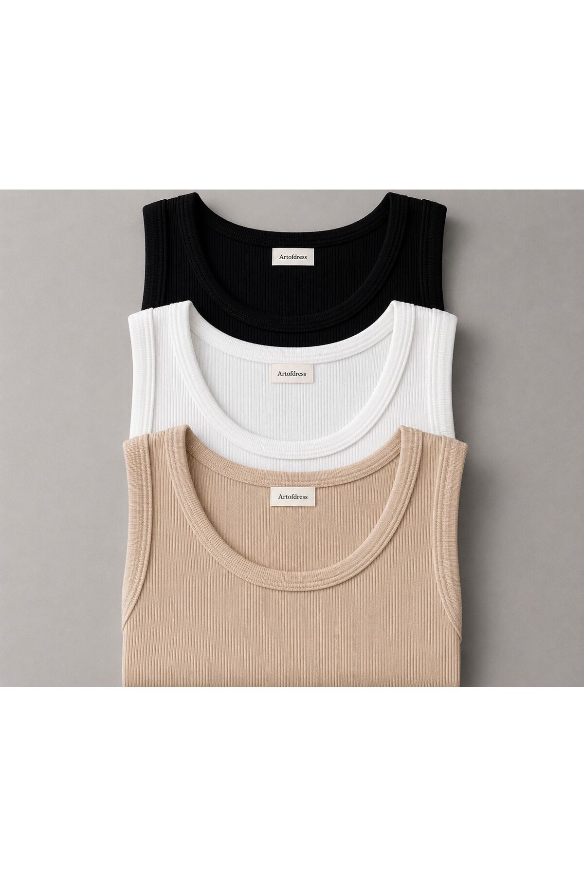 art of dress Erkek 3'lü Halter Yaka Sporcu Likralı Kaşkorse Sporcu Atlet