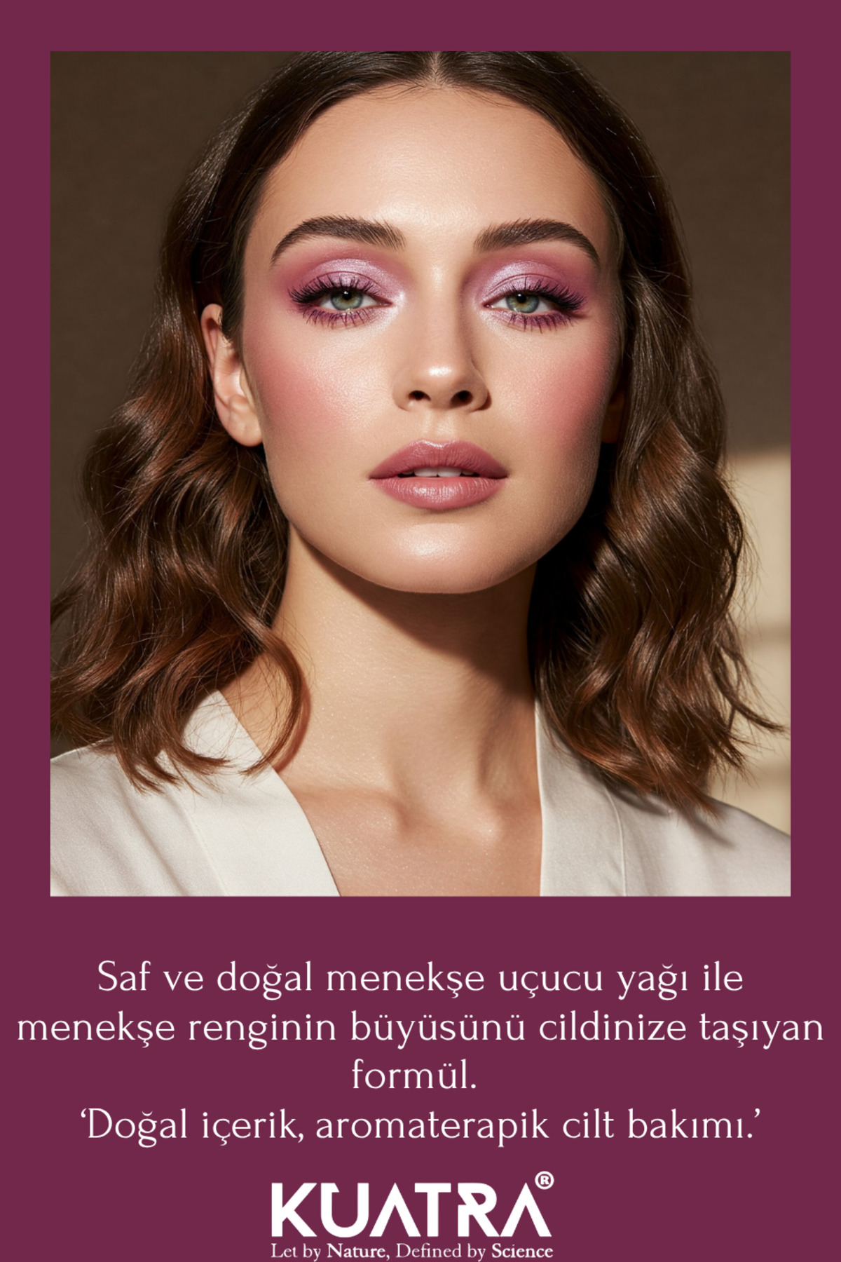 سایه چشم و رژ لب بنفش براق و درخشان Violet Shine Purple Tint — بنفش ۸ — تصویر 6 از 9