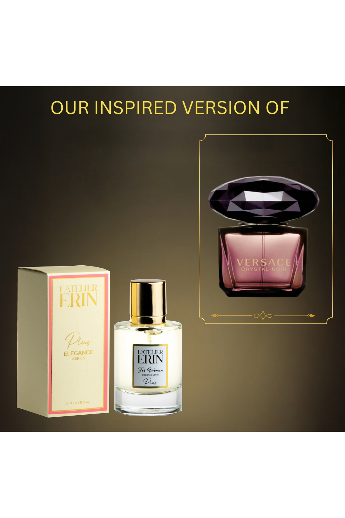 LATELİER ERİN Apa de parfum L’Atelier Erin W157, 50 ml, pentru femei, inspira...
