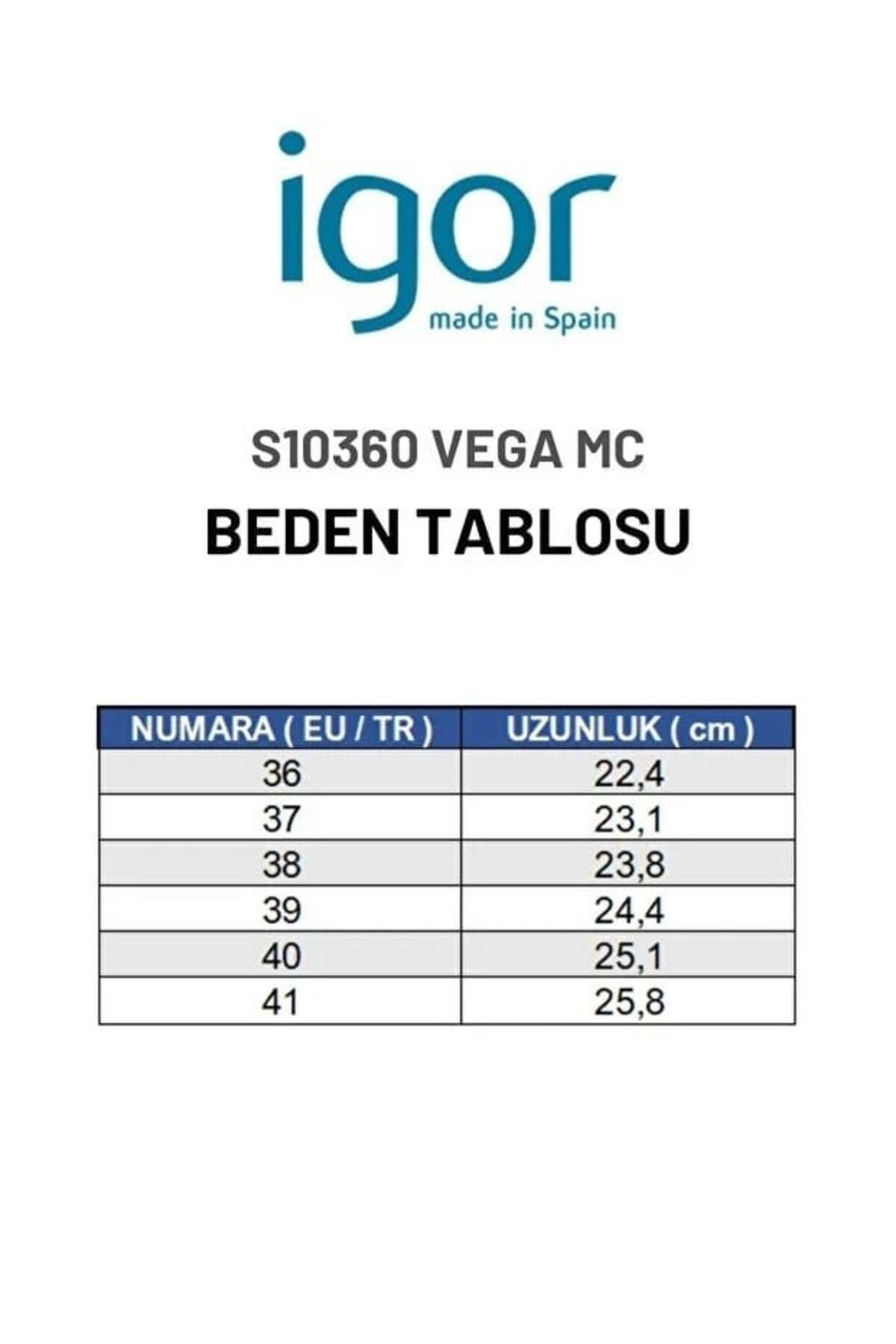 IGOR Kadın Sandalet Vega Cristal Kadın Sandalet S10361-001 görsel 8