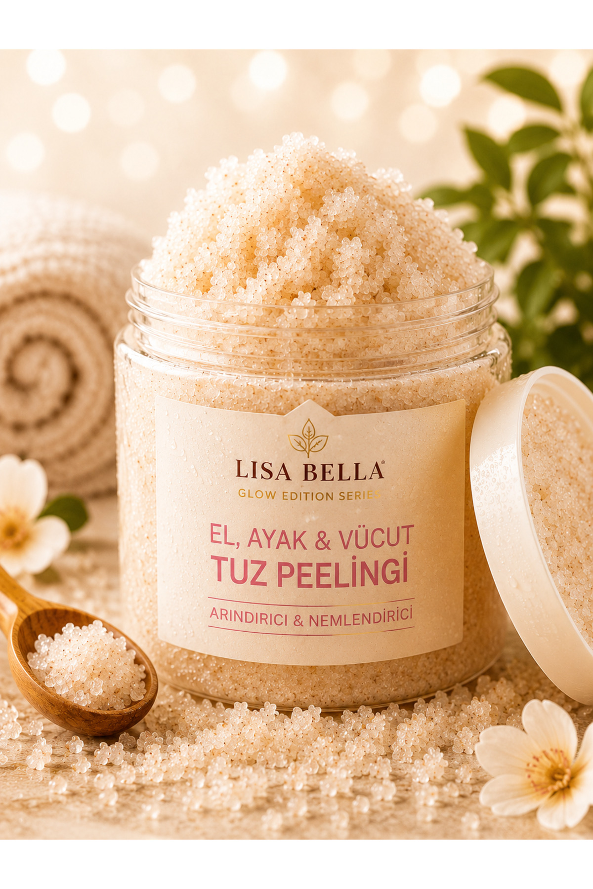 Soft Glow Vücut Peelingi | El, Ayak ve Vücut İçin Ölü Deri Arındırıcı Bakım LIbR👉 "Batık Karşıtı" — UTHSGV — تصویر 3 از 5