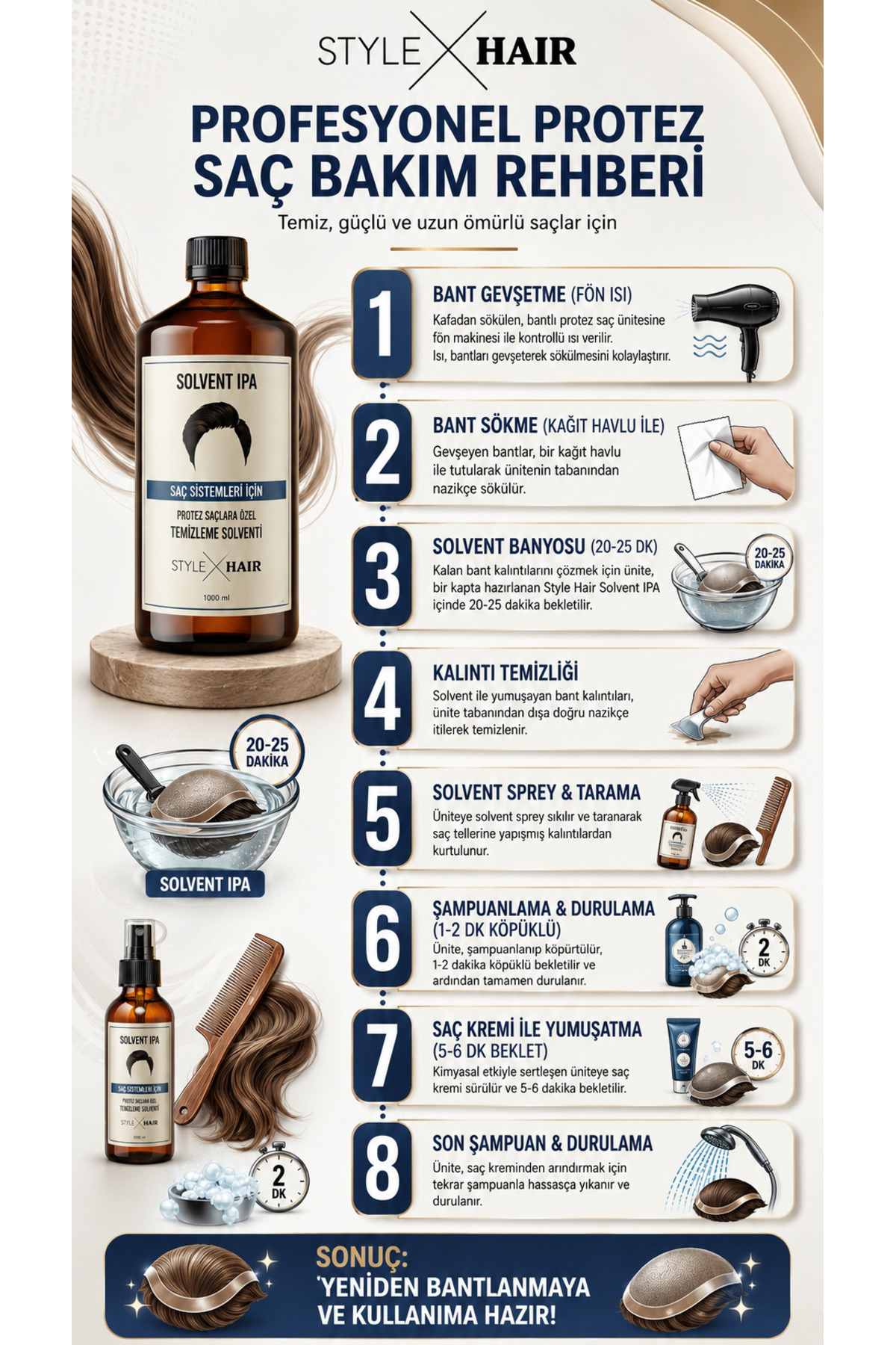 Style Hair İzopropil Alkol 500 ml — STYLEHAIRIZO500 — تصویر 2 از 6