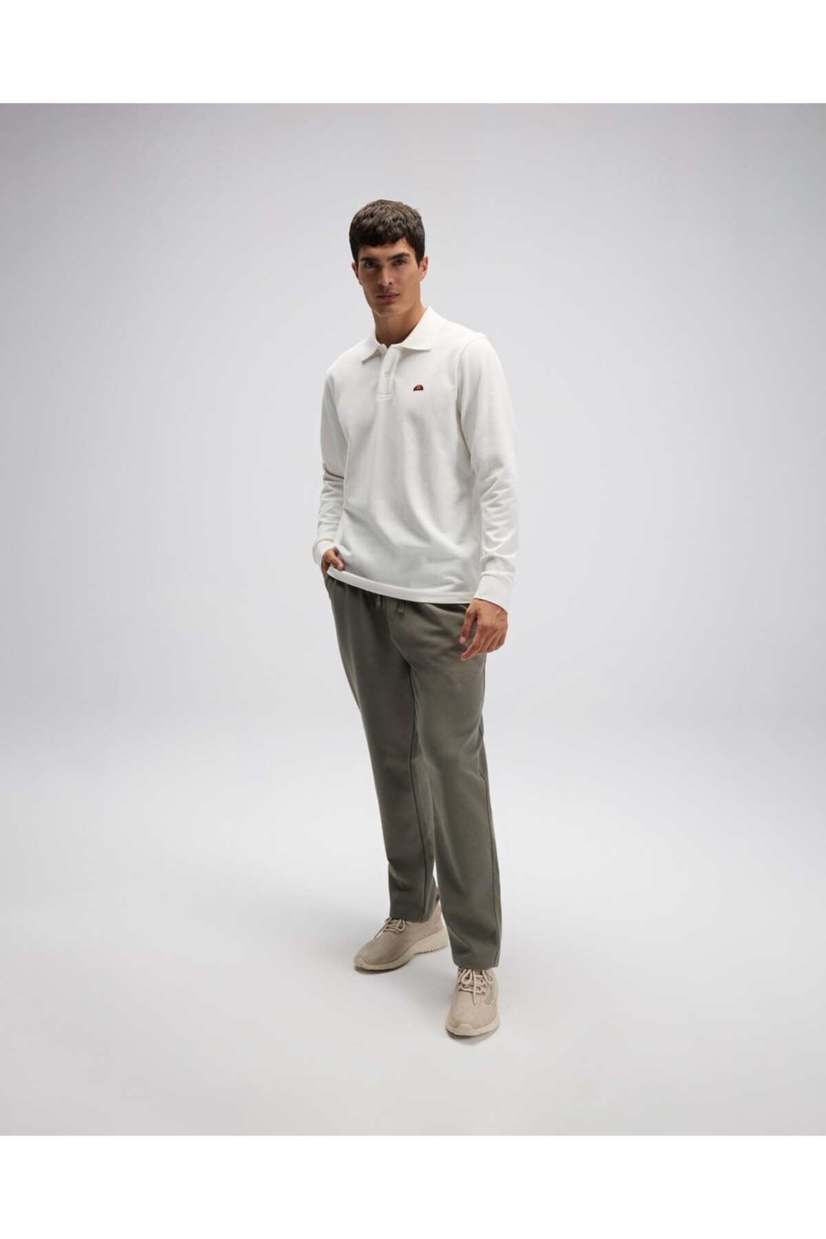 Ellesse Erkek Polo Sweatshirt EM582-OF görsel 4
