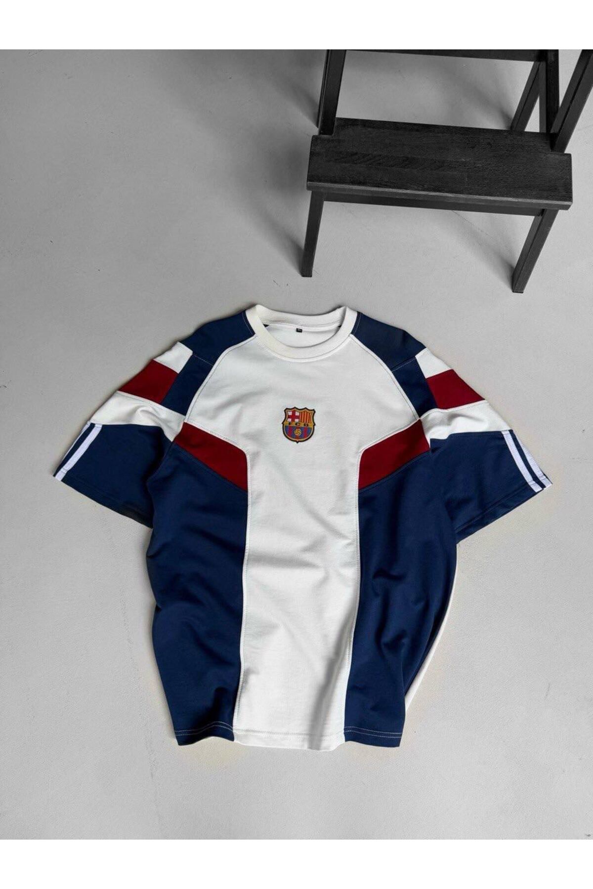 KUN SPORTSWEAR Vintage Retro Nostalgia Color Block Tshirt Oversize Unisex