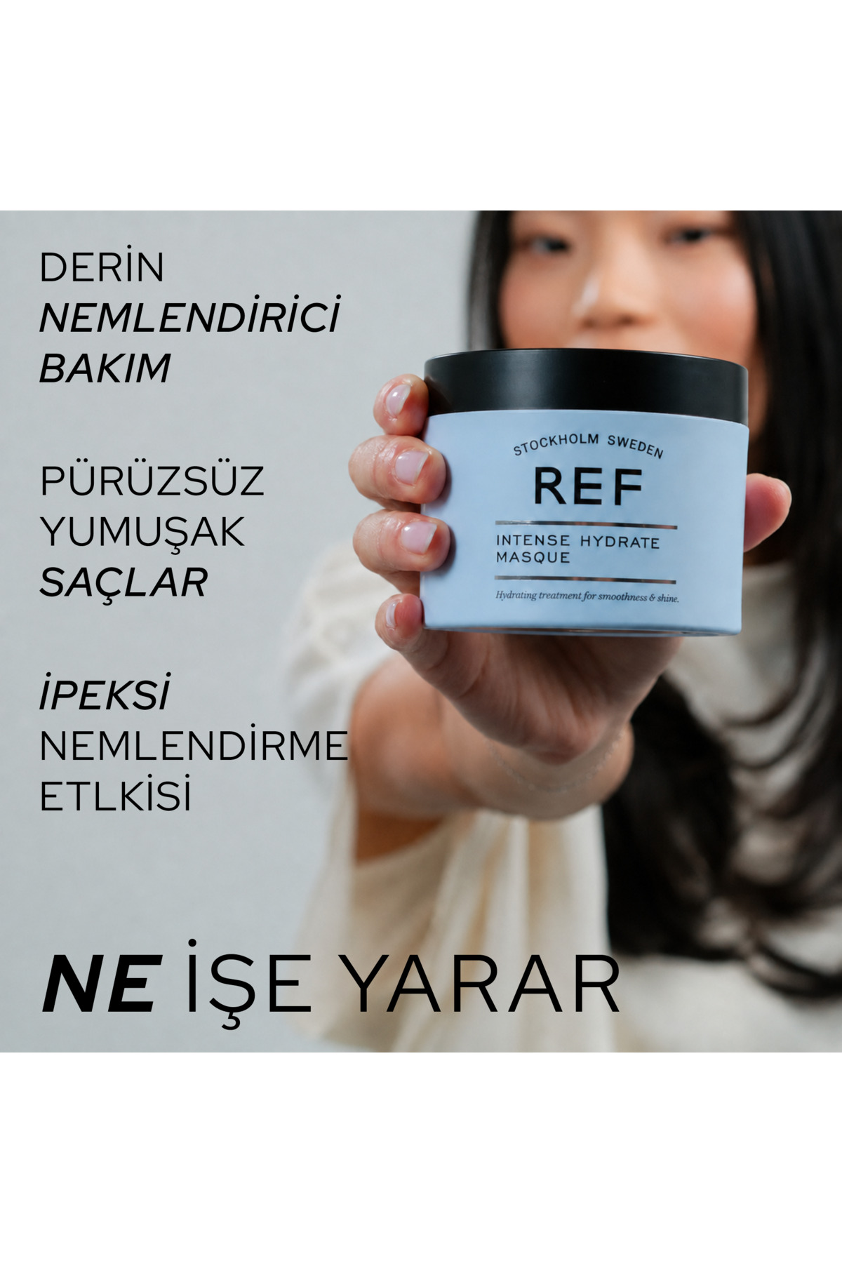 Intense Hydrate Masque 250 ML - Kuru Saçlar İçin Yoğun Nemlendirici Saç Maskesi — 7350016789196 — تصویر 2 از 7