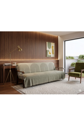 NEO-SOFT KOLTUK ÖRTÜSÜ 200*170 CM MODERN GEOMETRİ DESEN PAMUK-KETEN KARIŞIMI