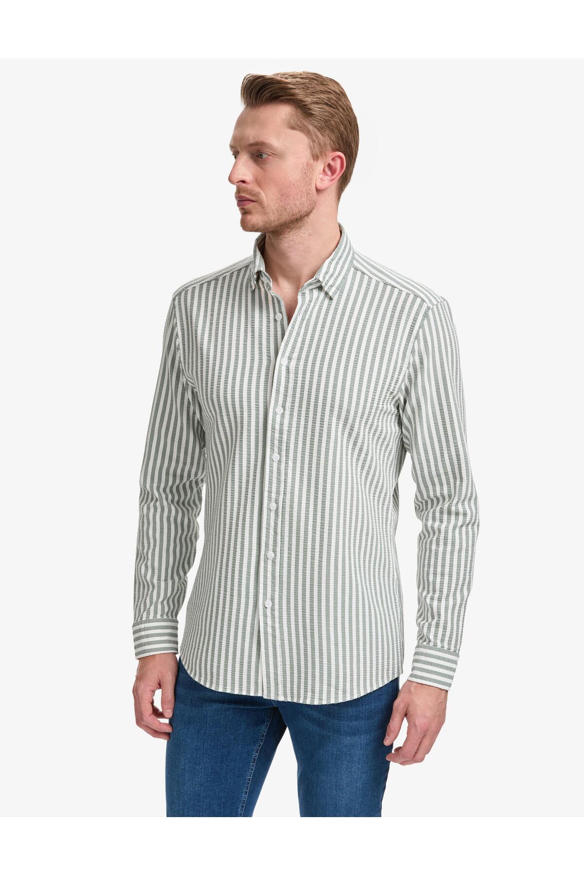 پیراهن مردانه PU-10782 پیر کاردین پیراهن Pierre Cardin