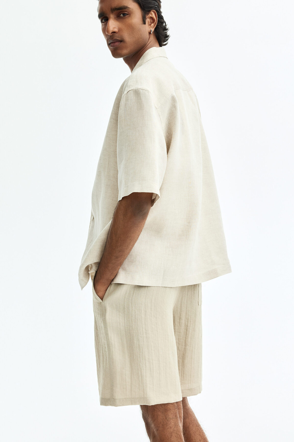 H&M Şort Loose Fit görsel 7