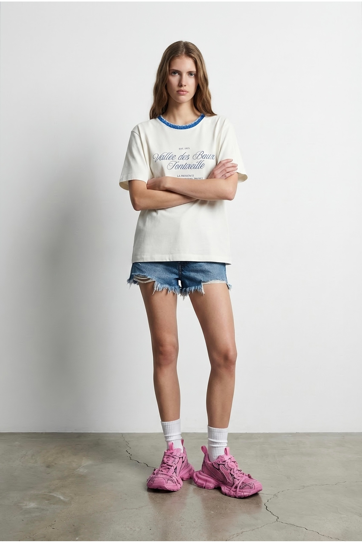 Quzu Kadın T-shirt TSH01843 Ekru - Fiyatı, Yorumları
