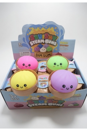 TrendTopic SquishyFun Rainbow mystery Squishy Bun Set ( gizemli renkli squishy )