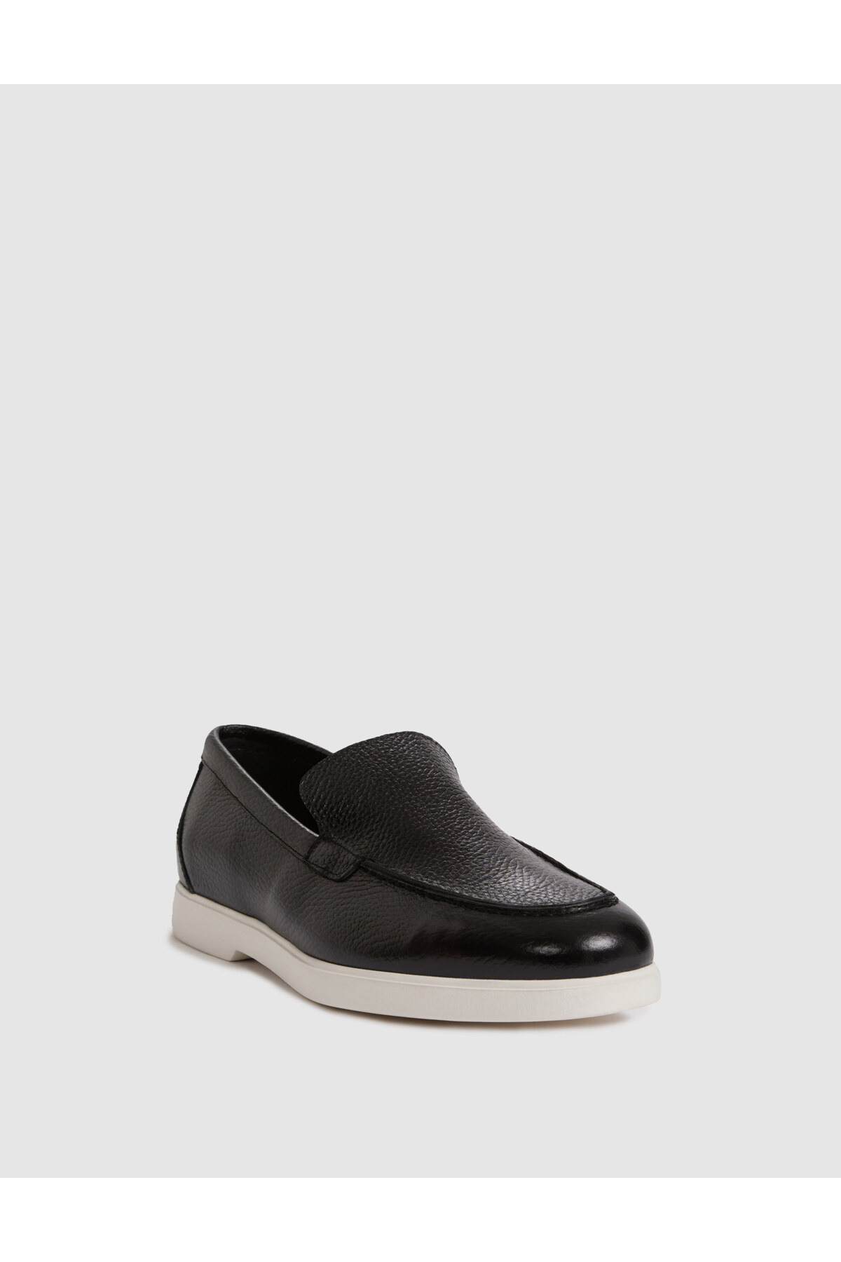 Pierre Cardin Siyah %100 Deri Eva Taban Loafer Ayakkabı 50327089-VR046 görsel 5