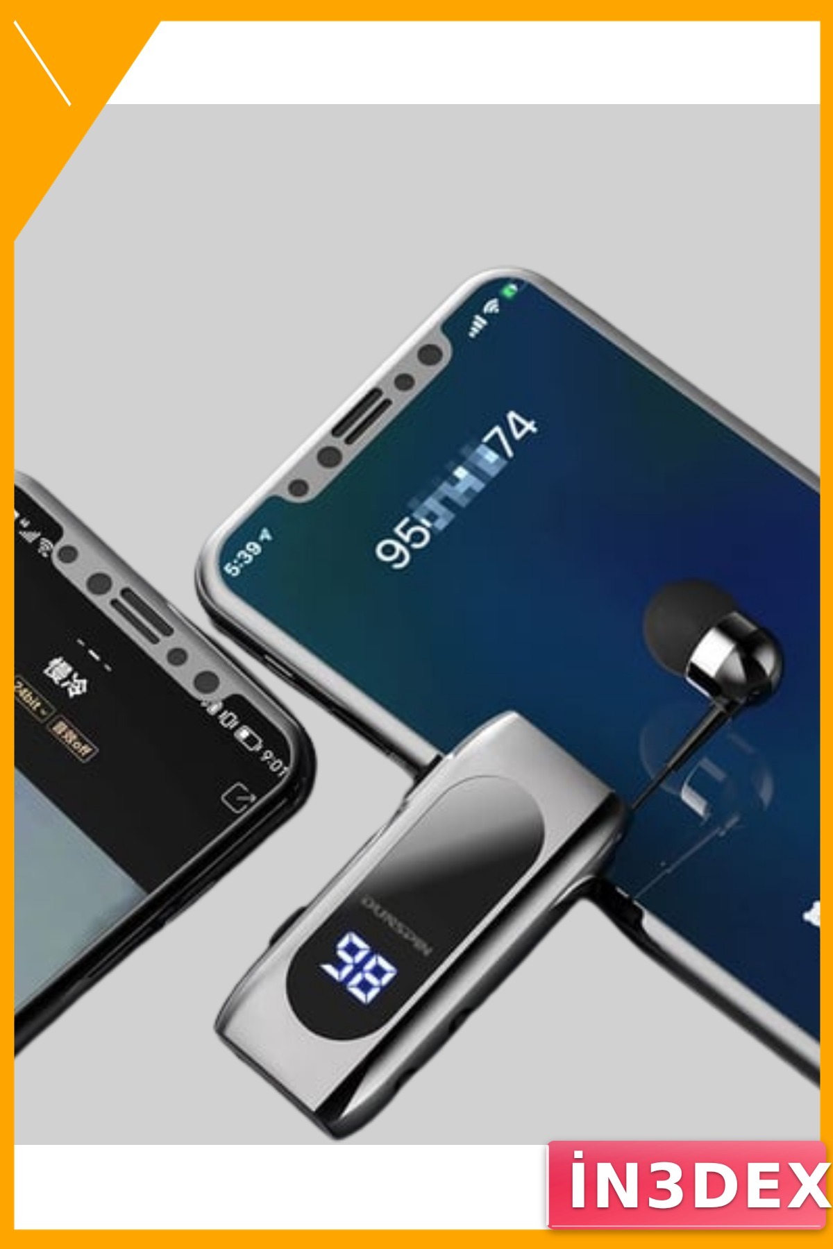 Titreşimli Uyarılı Kablosuz Kulaklık 20 Dakika Hızlı Şarj Bluetooth 5.2