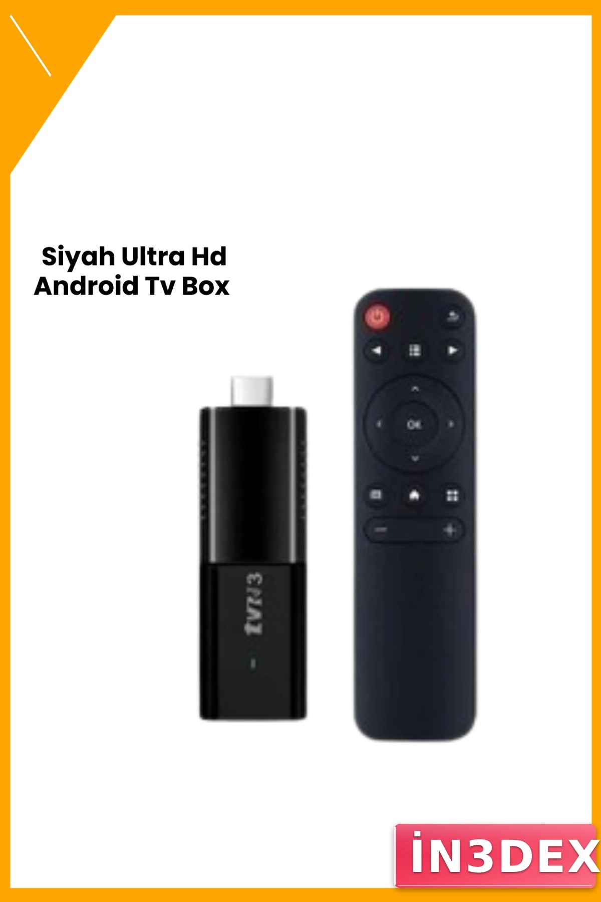 4K Android TV Stick 5G WiFi Bluetooth Akıllı HDMI