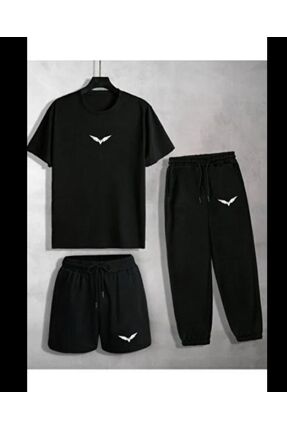 GKN WEAR Oversize Spor Takım Şort Eşofman Tişört Streetwear Kombin