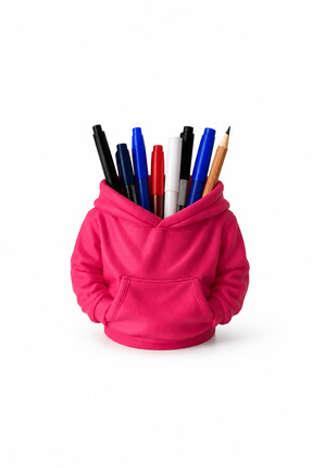 OKA Hoodie Tasarımlı Yüksek Kalite 3D Baskı Dekoratif Kalemlik Masaüstü Düzen...