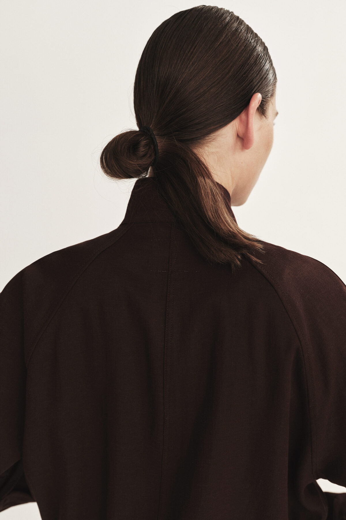 H&M Keten Karışımlı Oversize Ceket görsel 5
