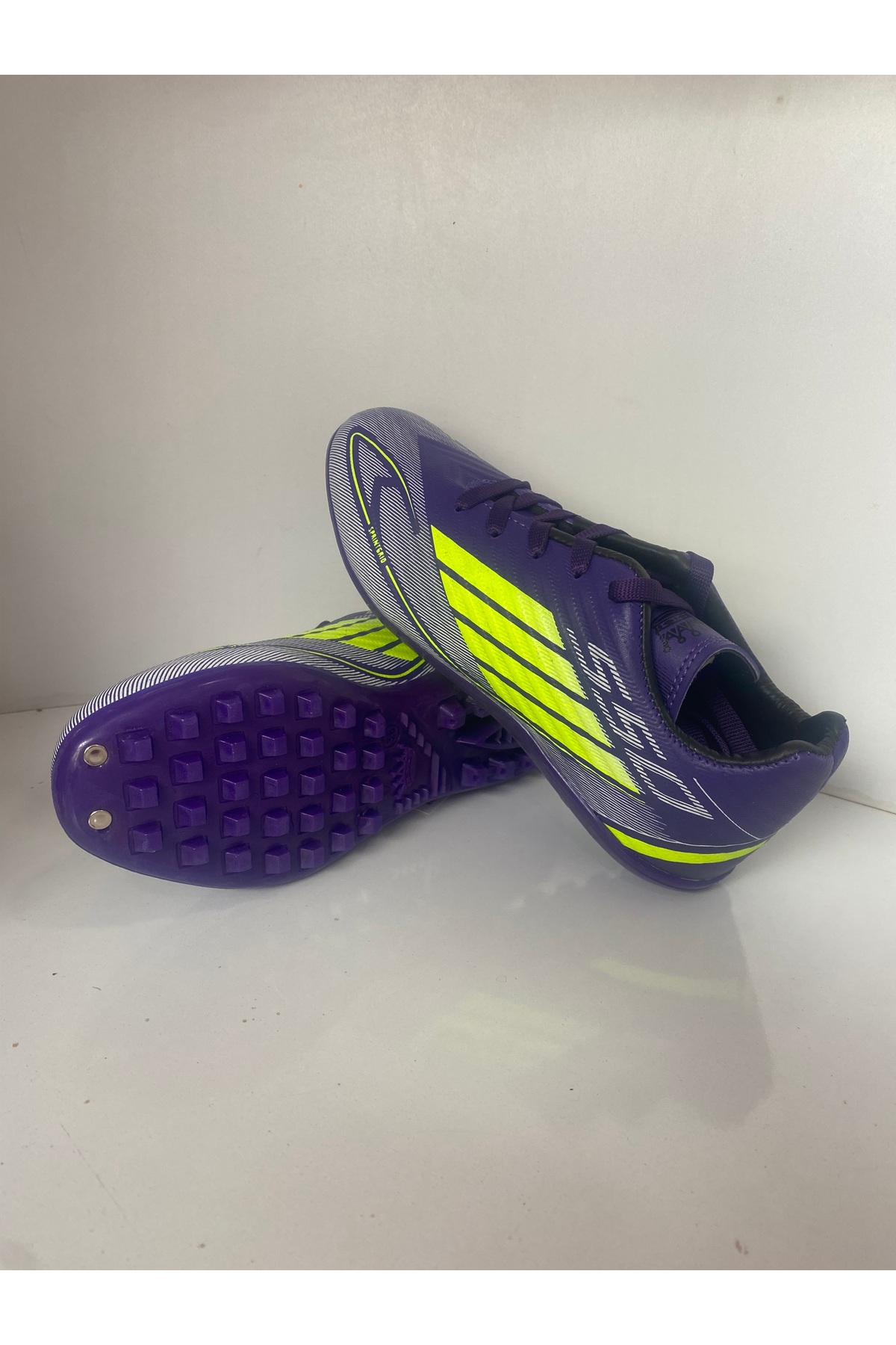 SPORTAÇ kaydırmaz tabanlı futsal çorapsız halı saha ayakkabısı görsel 5