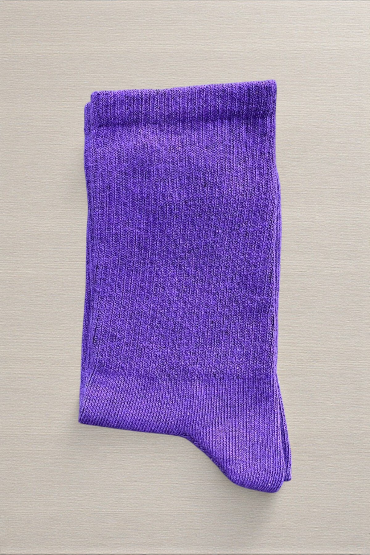 Socks Stores Unisex Pamuklu Mor Renkli Soket Çorap -Tekli Rahat Spor Tenis Çorabı görsel 4