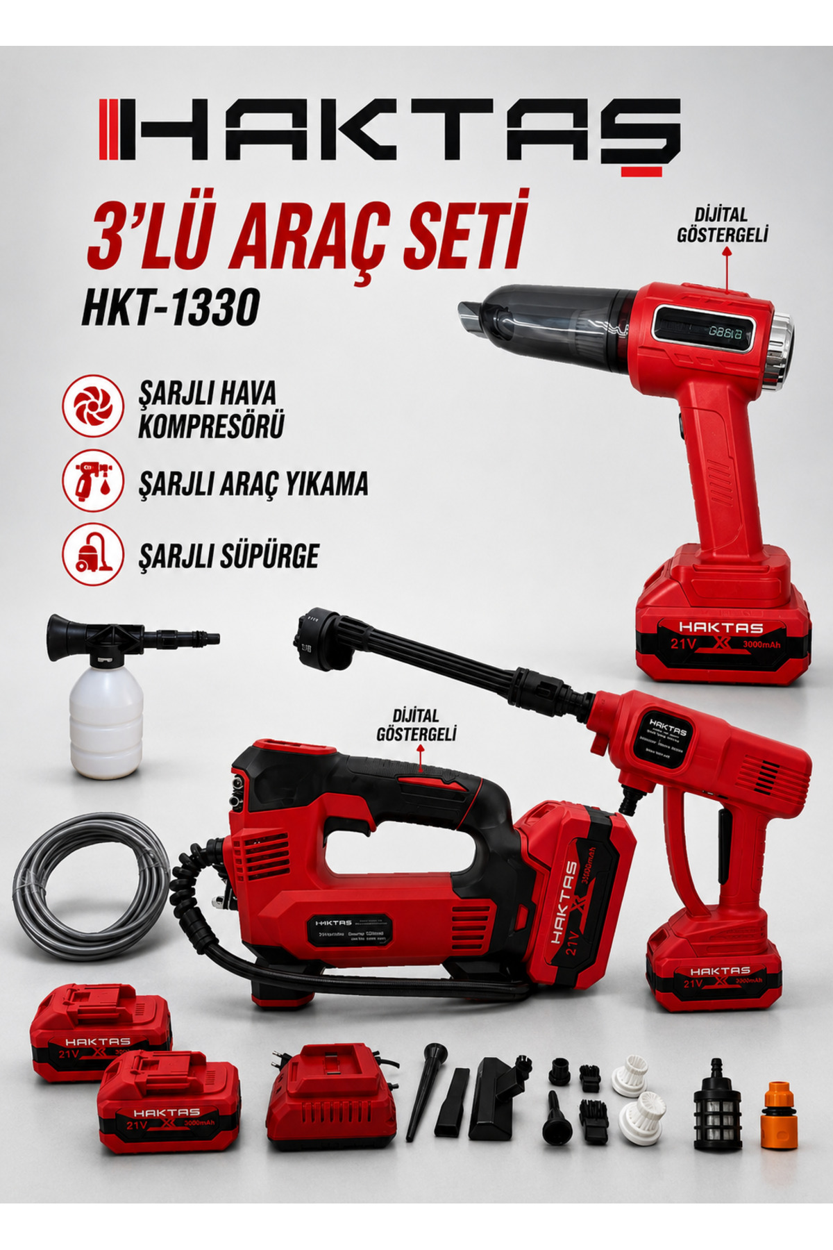 R11Sヘッド＆シャフト3本セット haktaş 3 lü araç seti - Fiyatı, Yorumları