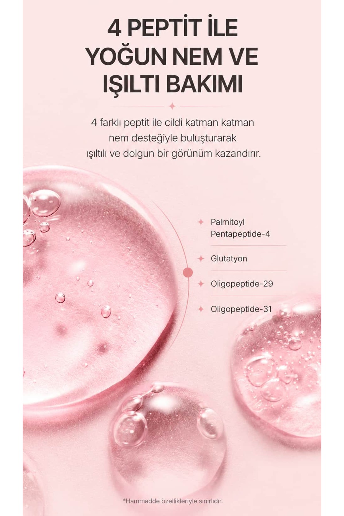 Kolajen ve 4 Çeşit Peptide İçeren Kırışıklık Karşıtı ve Sıkılaştırıcı Ampul 100 ml - Collagen Wrinkle Care Ampoule Serum — AVC-AMP-COLLAGEN-100 — تصویر 7 از 8