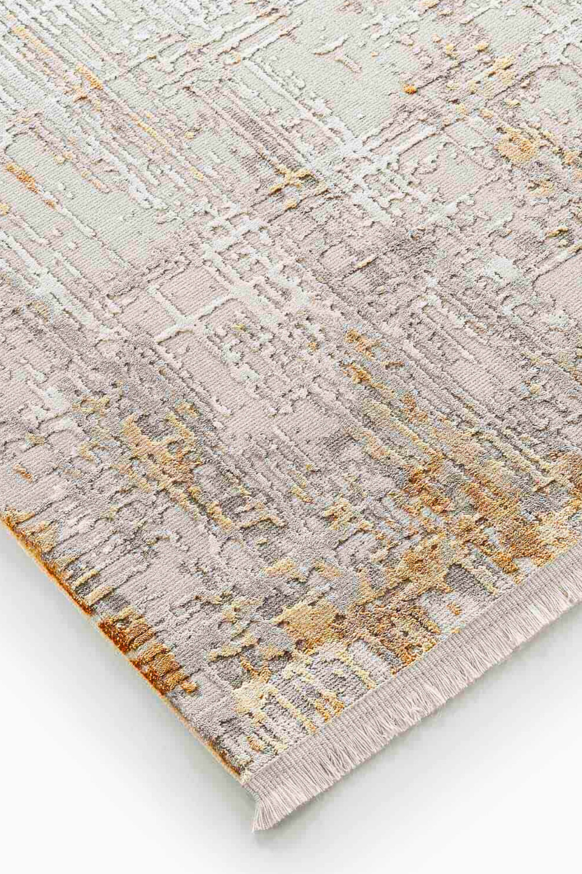 Viera 13544 100% Acrylic Modern Living Room Rug 160x230 - Copper