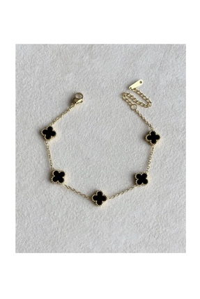 Mimoza Accessories Küçük Dört Yapraklı Yonca Bileklik