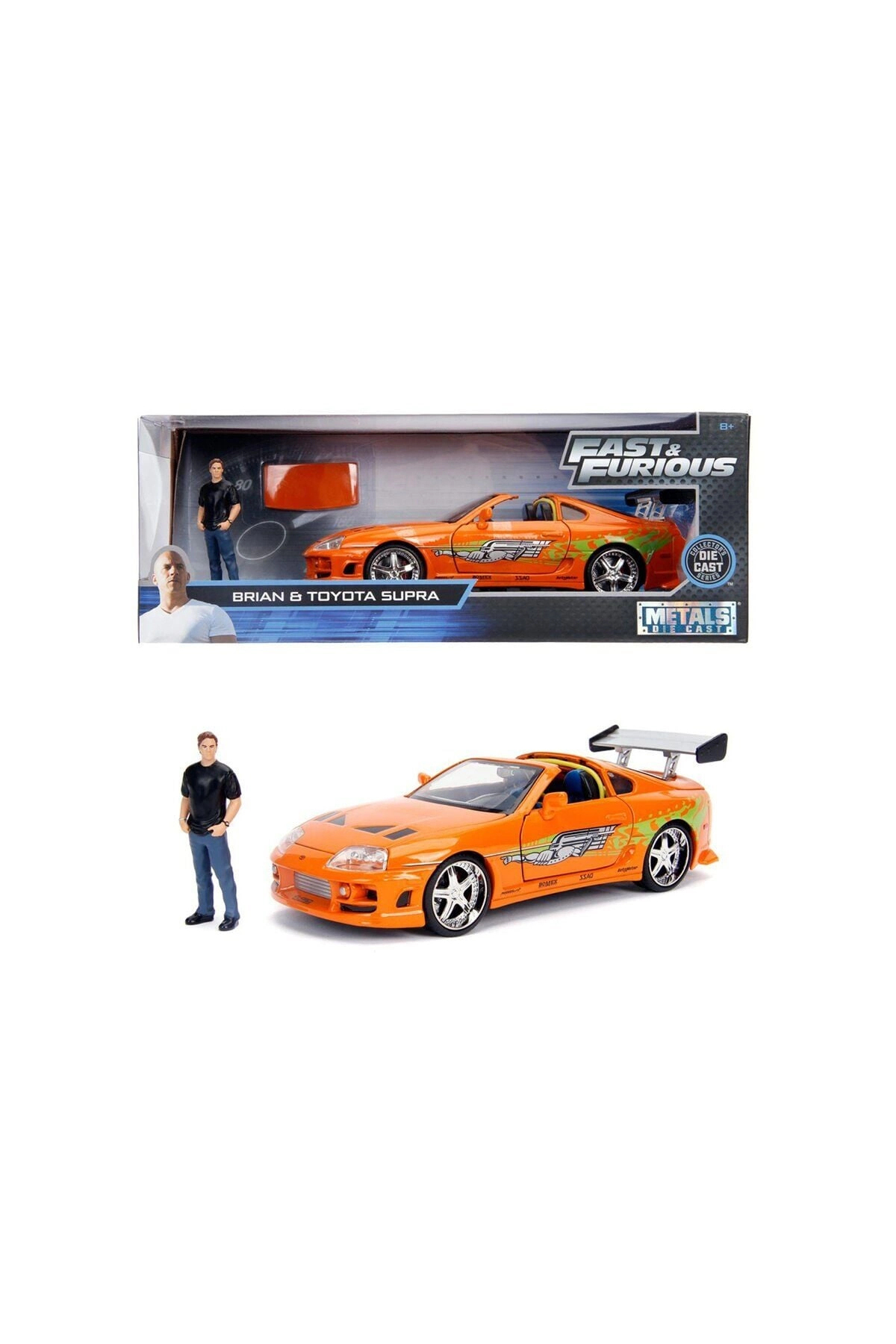 トニー　プラモデルまとめ売り９点 Simba 9330738314R00 Fast Furious 1995 Toyota Supra 1 24 - Fiyatı
