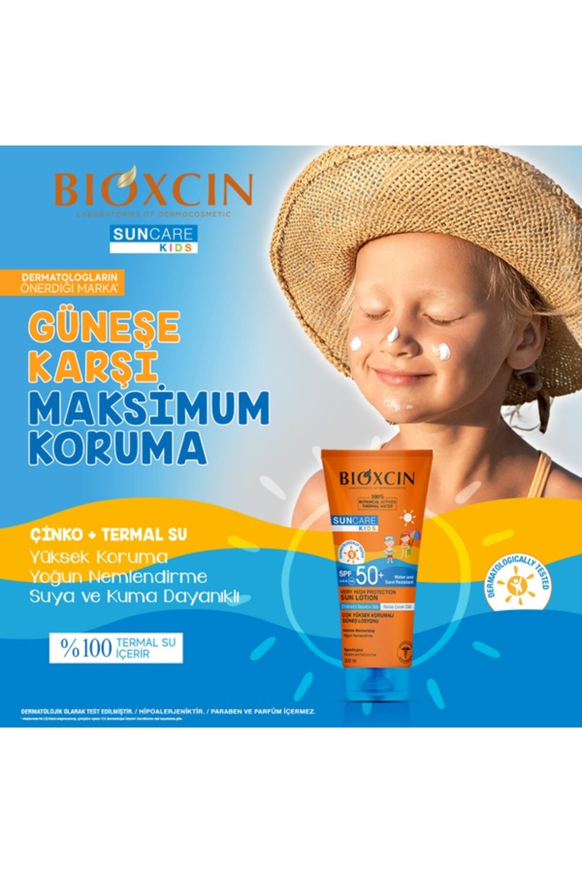 Suncare Kids Spf 50+ Güneş Losyonu 200 ml — 8680512632696 — تصویر 7 از 7