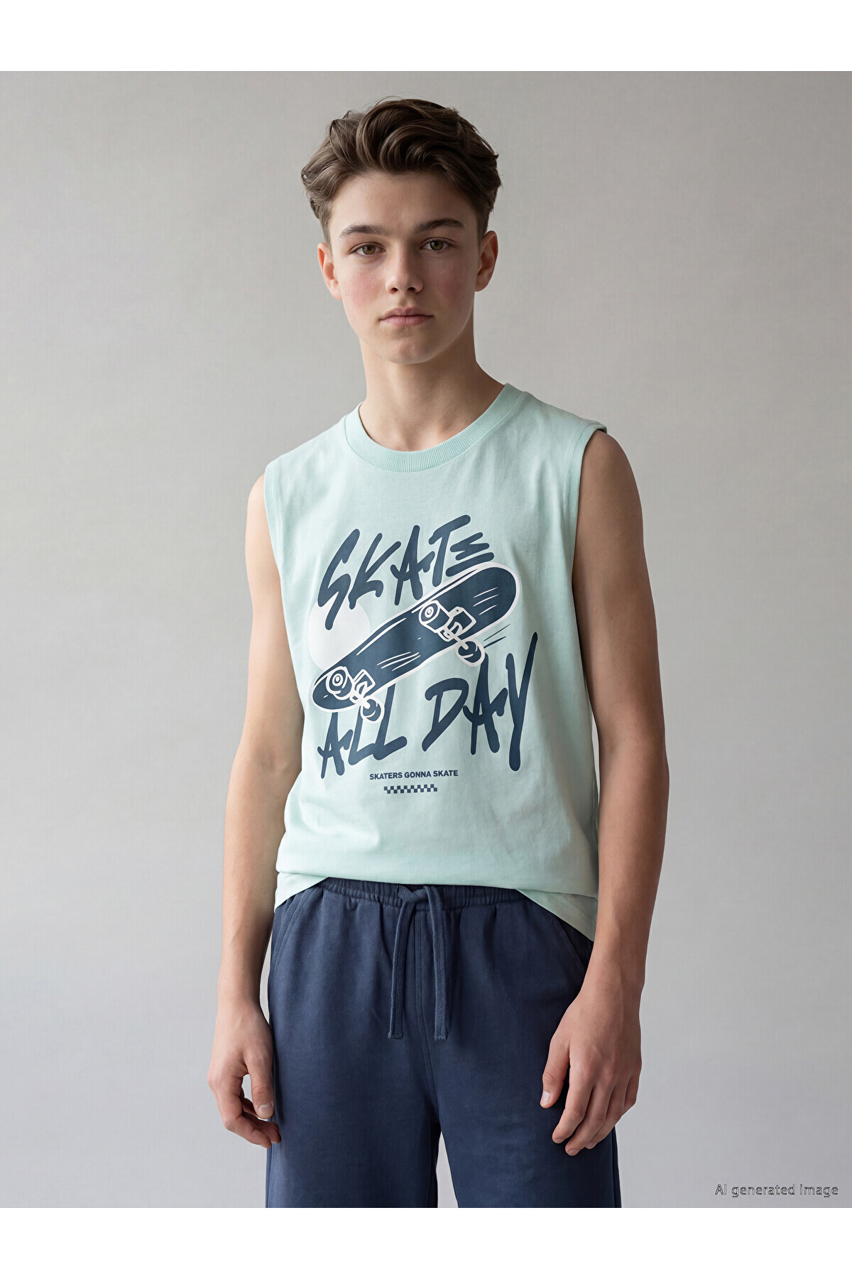 تیشرتزنانهLC Waikikiآبی