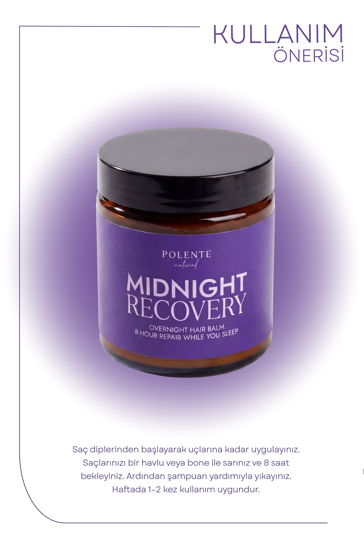 بالم مو شب ترمیم کننده قوی - Midnight Recovery (100 میلی لیتر) — تصویر 3 از 5