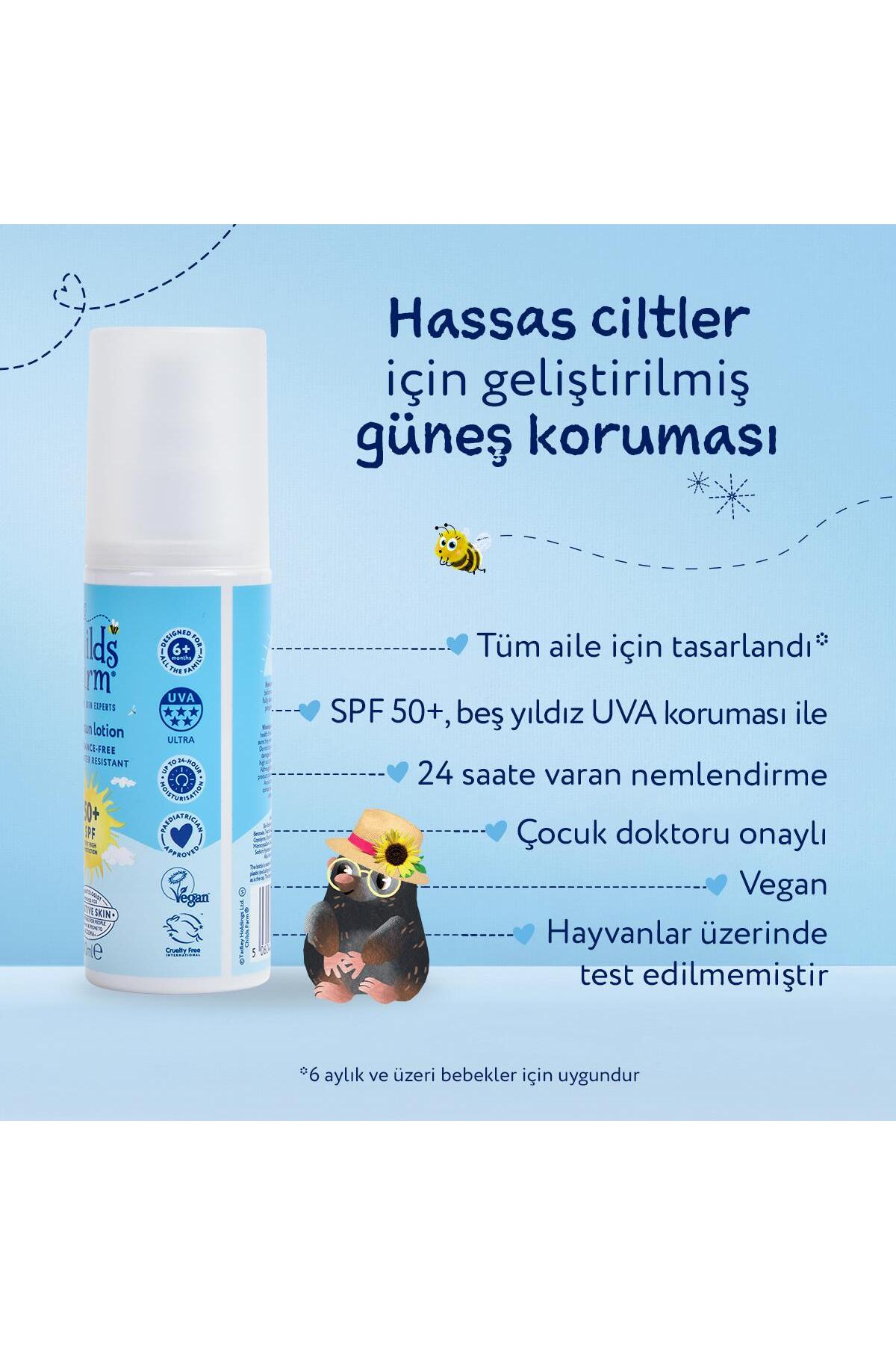 Çocuk Güneş Spreyi SPF 50+ 100 ml – Parfümsüz — 100114923 — تصویر 6 از 8