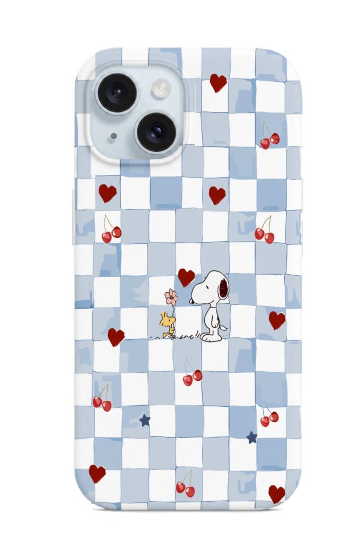 iPhone 13/14/15 Compatible Modern Pattern Series Launch Case Velvet Coated Camera Upgraded