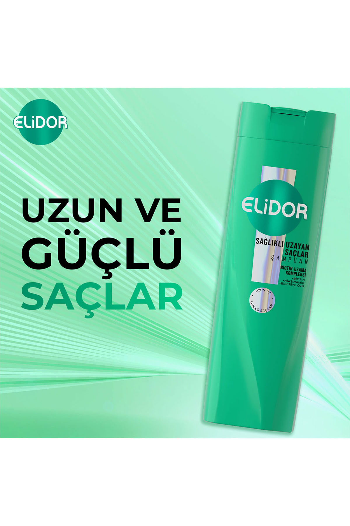Saç Bakım Şampuanı Sağlıklı Uzayan Saçlar 400 ml x4 — SET.UNİ.11233 — تصویر 4 از 8
