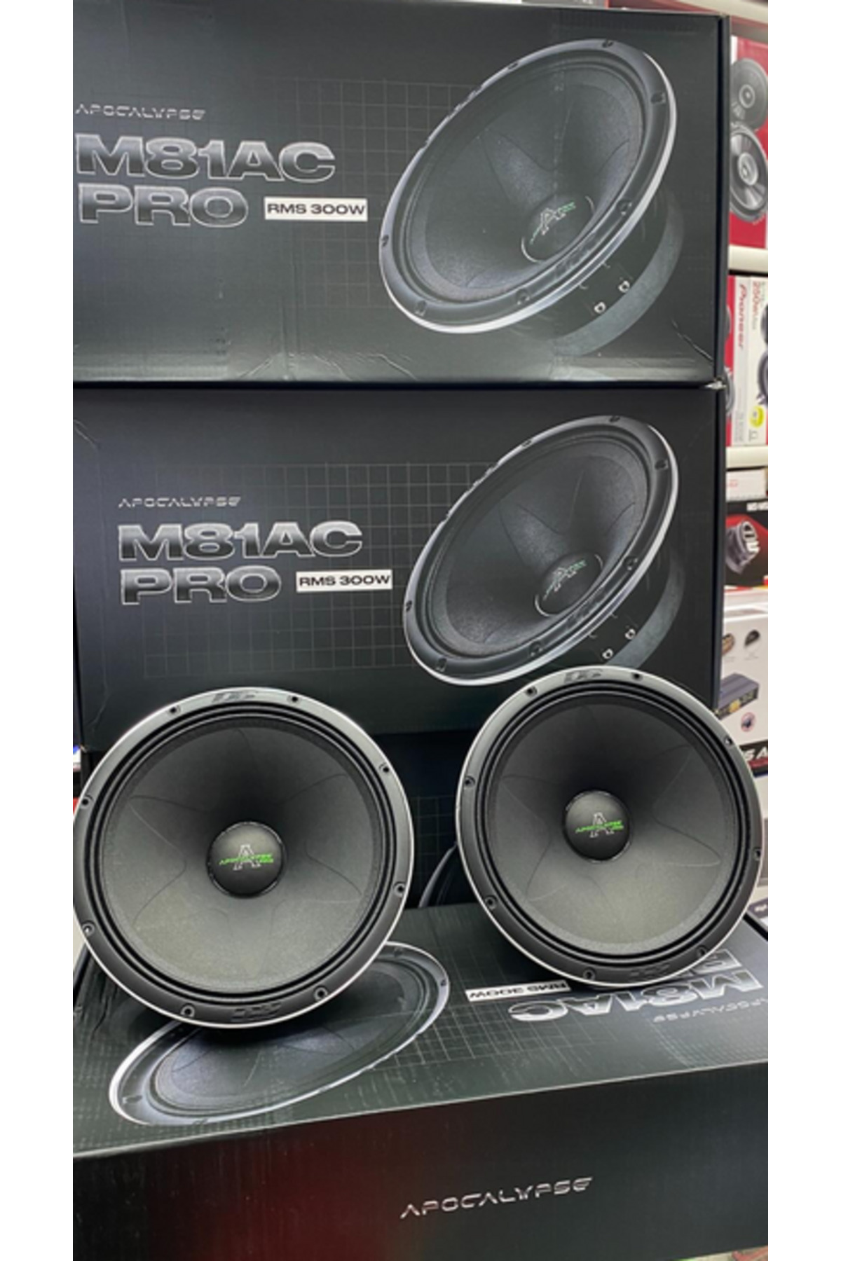 Apocalpyse Apocalypse AP-M81AC PRO-600wW MAX-300W RMS-PROFESYONEL