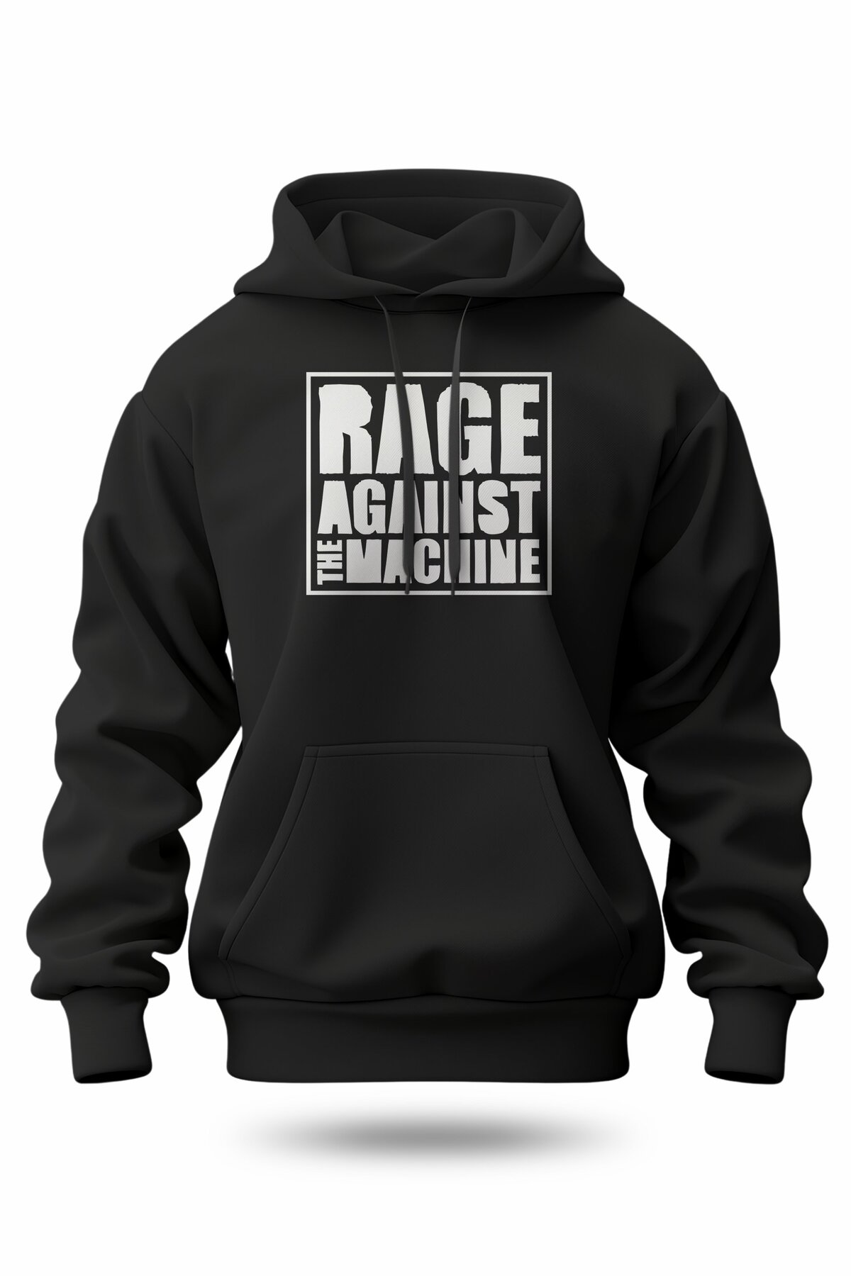 buzagi tasarım ürünleri Rage Against the Machine Unisex Hooded Sweatshirt