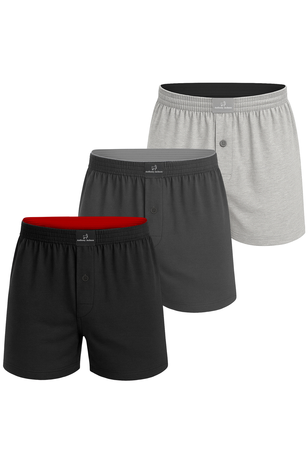 100% Cotton 3-Piece Box Premium Towel Waist Men's Boxer Domenico